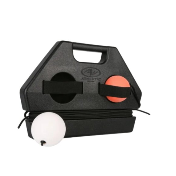 Athletic Works Lacrosse PVC Catch, Scoop, and Shoot Trainer, Black, Pack 2 - Picture 4 of 4